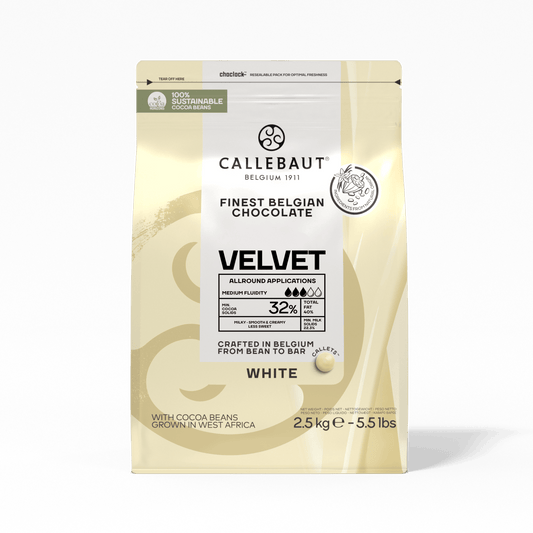 White Chocolate - Velvet - 2.5kg Callets