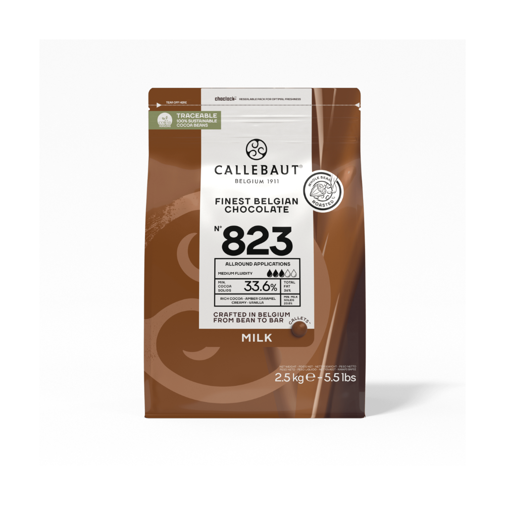 Milk Chocolate - 823 - 2.5kg Callets