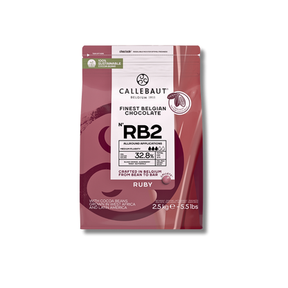 Ruby Chocolate - RB2 - 2.5kg Callets