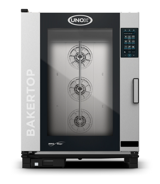 UNOX BAKERTOP MIND.Maps™ PLUS COUNTERTOP COMBI OVEN - 10 TRAYS: XEBC-10EU-EPRM