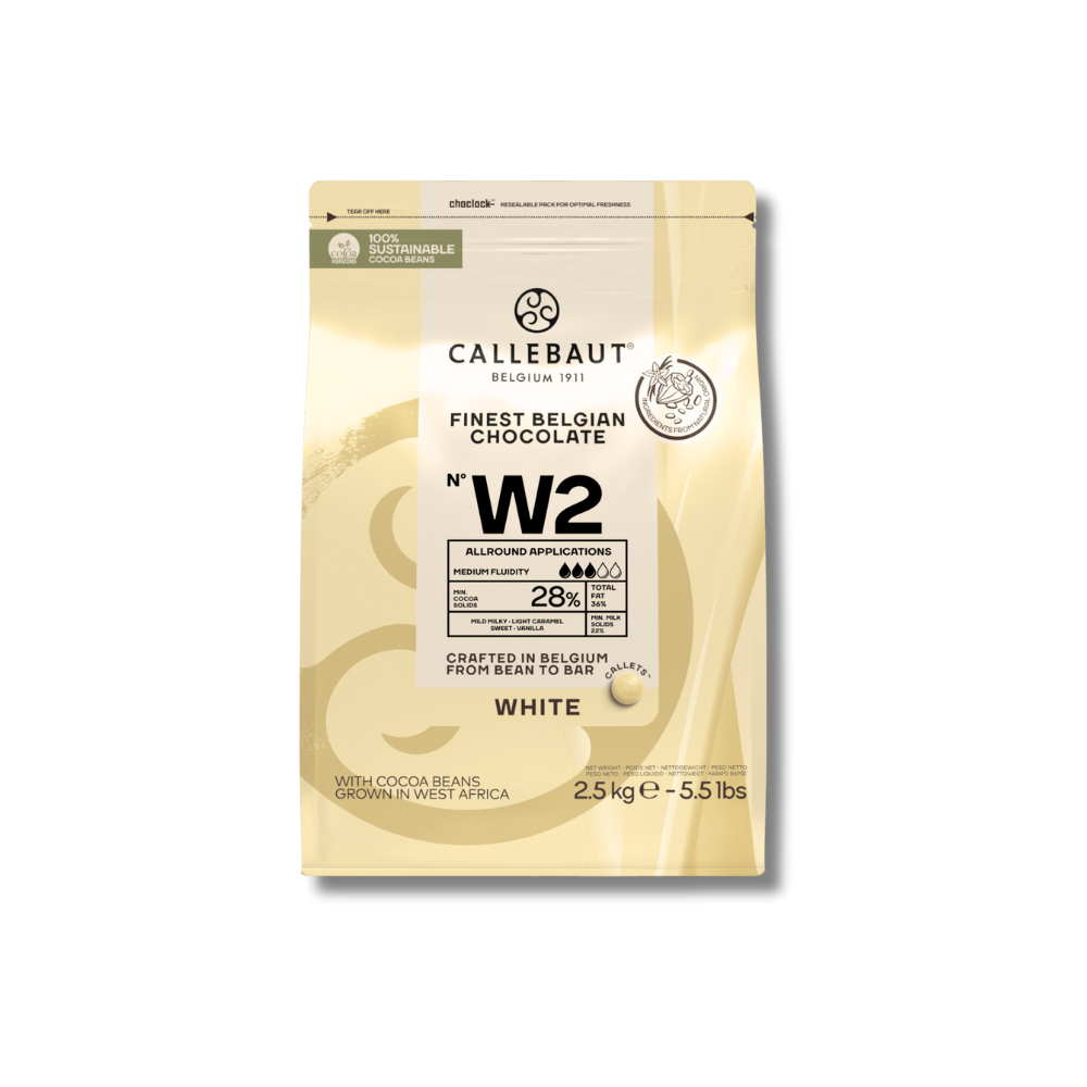 White Chocolate - W2 - 2.5kg Callets