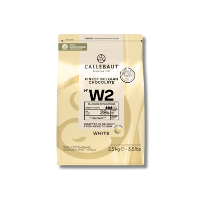 White Chocolate - W2 - 2.5kg Callets