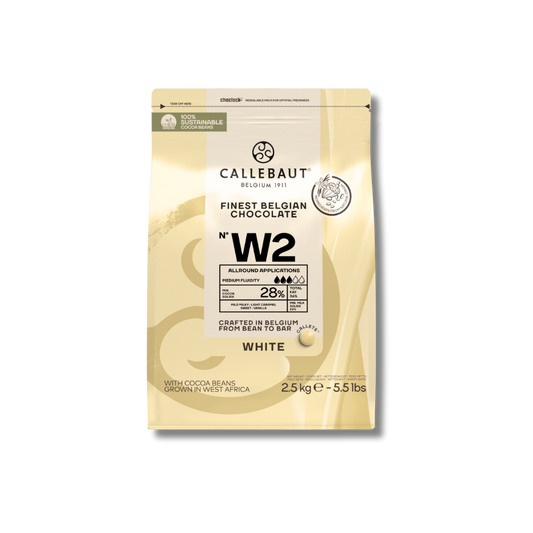 White Chocolate - W2 - 2.5kg Callets
